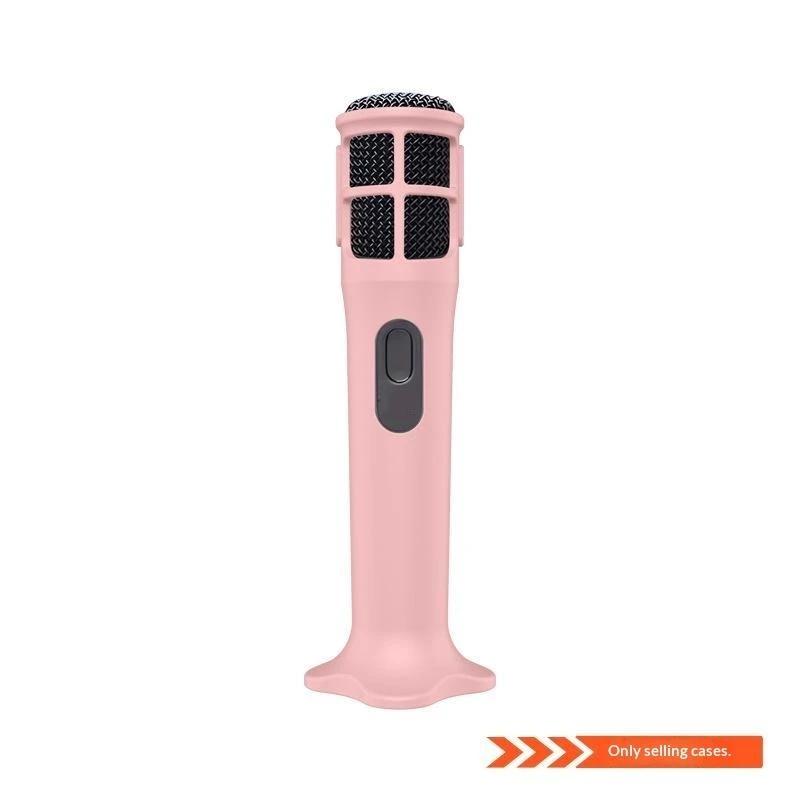Silicone Case Anti-Rolling Protective Case For Wireless Mic Microphone Protective Cover Microphone Silicone Protective Shell