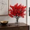 Seidenblumen für Innenarrangements Künstliche Herbst-Außendekoration, Wetterfeste Herbst-Blumen-Tischmittelstücke mit flexiblen Stielen für Zuhause und Büro