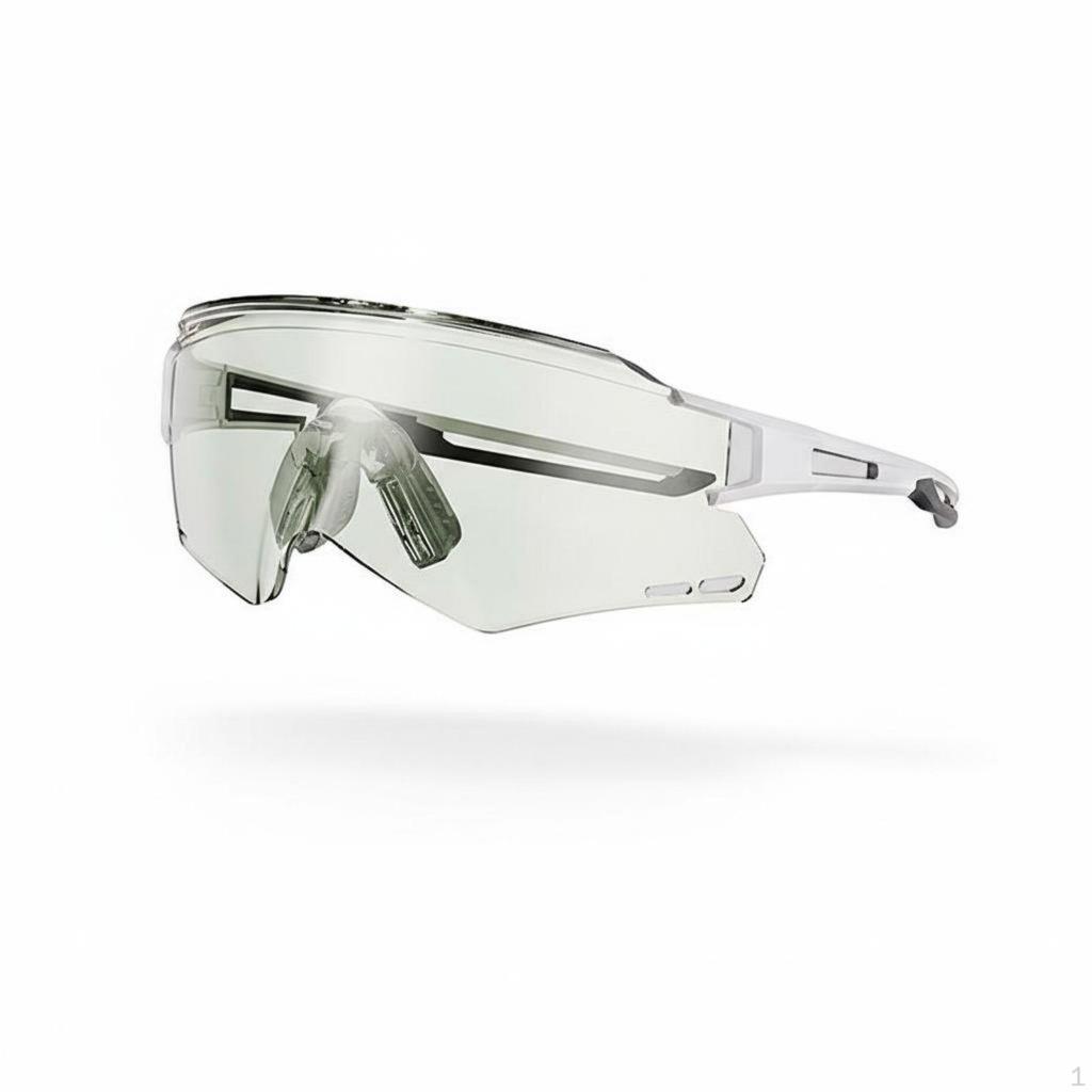 Photochromic Biking Glasses Impact Resistant Transition Lens Wide Field of View