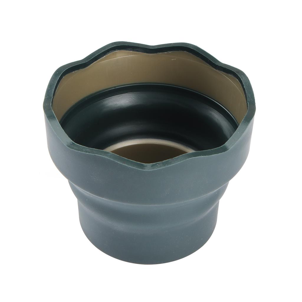 Seamiart Silicone Folding Mini Bucket for Washing Painting Brush Watercolor Drawing Tools Paint Pallette