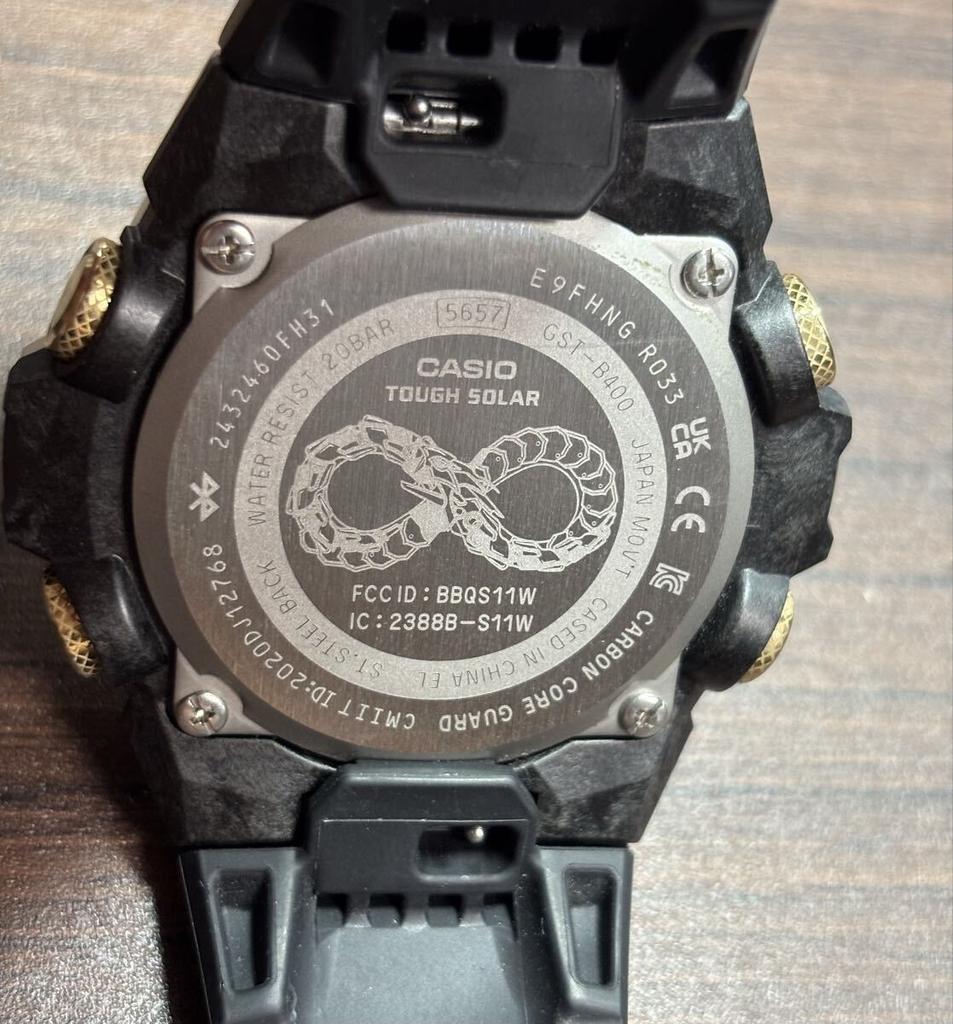 CASIO G-SHOCK GST-B400CX-1AJR