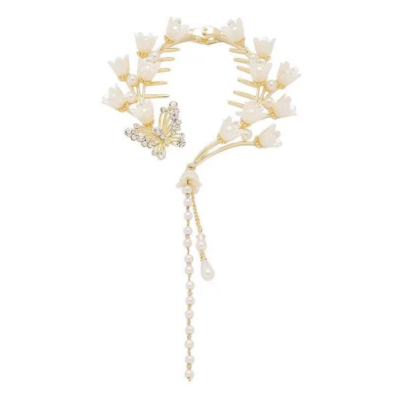 Fluture Clopoțel Orhidee Agrafă pentru gheare de păr Lebădă Ciciuc Cap pilulă Cataramă Perla Agrafă Fată Agrafă Accesorii pentru păr