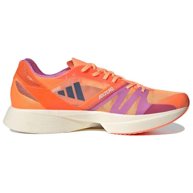 Adidas Adizero Takumi Sen 8 Beam Orange Pulse Lilac Unisex Sneakers Shadow-Navy GX6668