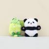 Cartoon Plush Adorable Bamboo Shoot Panda Keychain Cute Gift For Couples Friends And