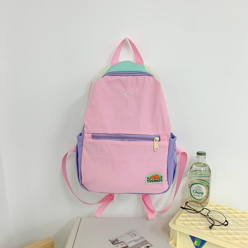 Colorful Cute And Childrens School Backpack Available In Black Green Pink And Blue