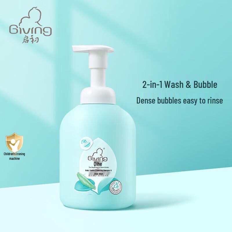 Qi Chu Baby Gentle Shampoo & Body Wash Foam