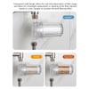 Water Pipe Filter PP Cotton Replaceable Cartridge Shower Sprayer Strainer Faucet Water Heater Purification For Kitchen Bathroom