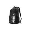 Fabric Backpack Regular Black (Unisex) Backpacks 076703 01