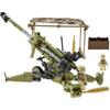 2022 New Anti-Tank Gun, Military Brick Sets, Army Series Building Block with 2 Soldiers Figures (258 Pieces)
