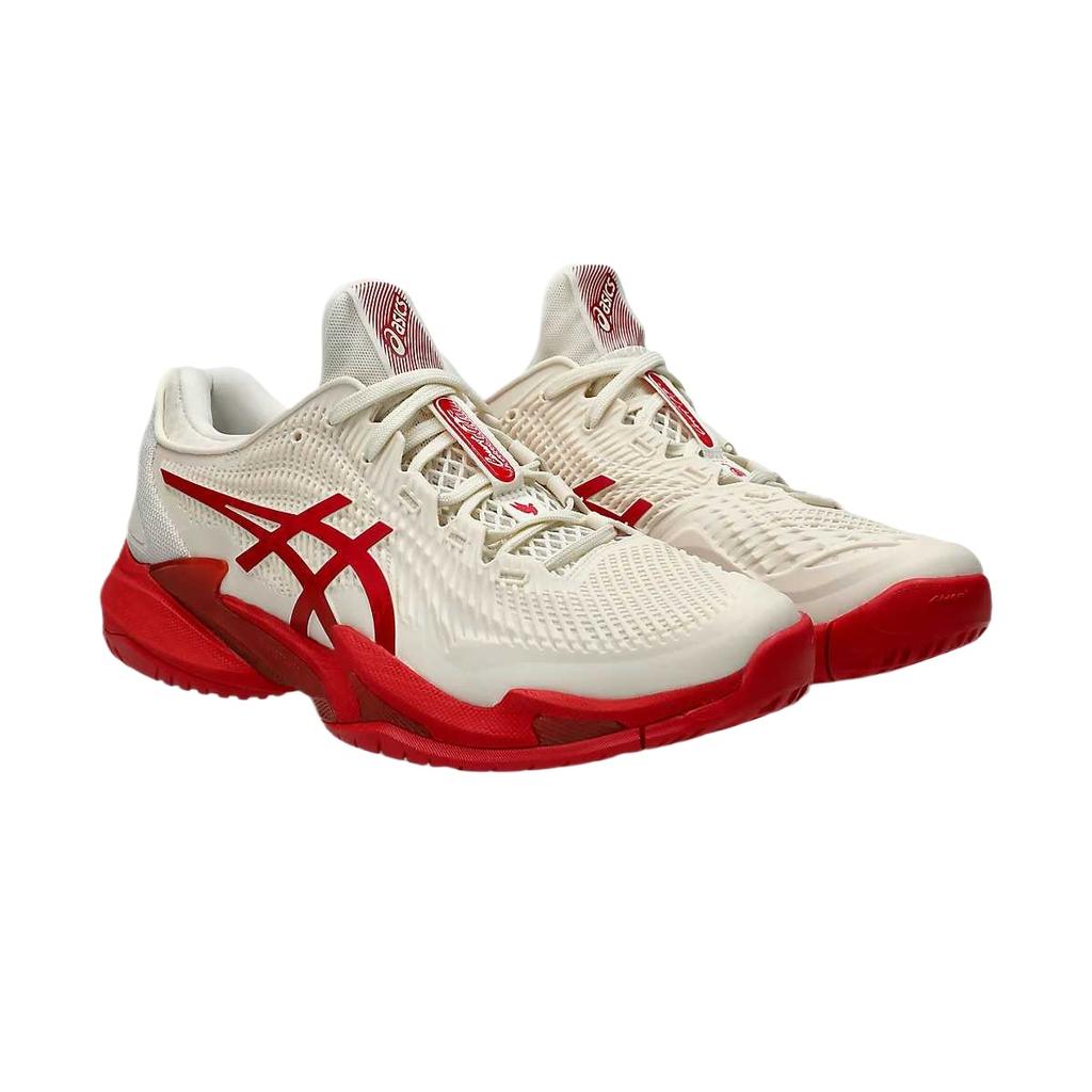 ASICS Court FF 3 Novak 'Cream Classic Red' Men's 1041A522-968