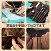 VELAJA Pen Case Leather Pencil Case Crazy Horse Leather 4-Pen Storage Handmade Multi-Function Sharpener Core Holder Student ID Pocket Adult