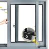 10Pcs Aluminum Alloy Window Stoppers Sliding Window Antitheft lock with Key Sliding Door Frame Restrictor Security Lock
