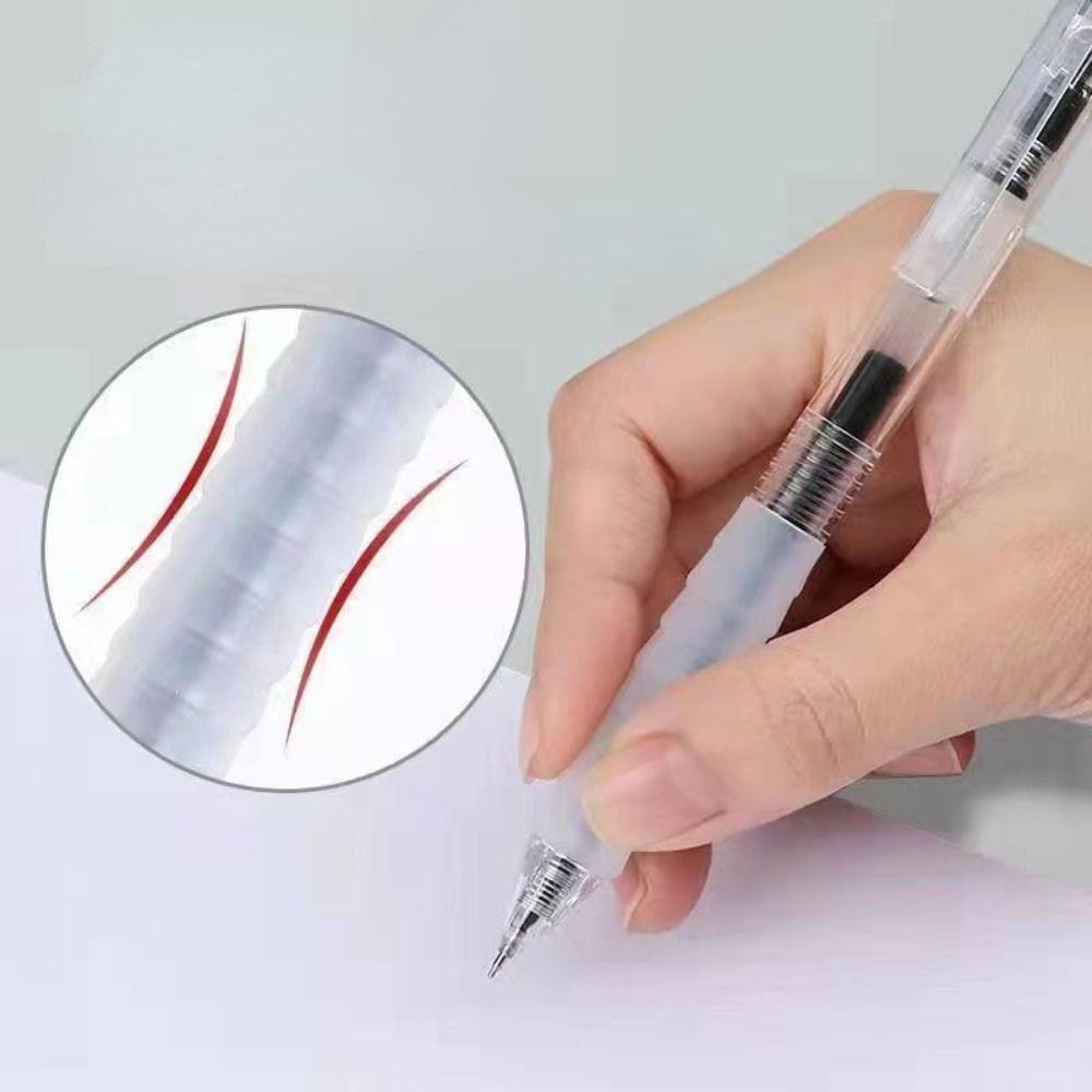 Druckstift Gelstift Schnelltrocknender Kugelschreiber Multifunktionales Schreibwerkzeug Schreibwaren