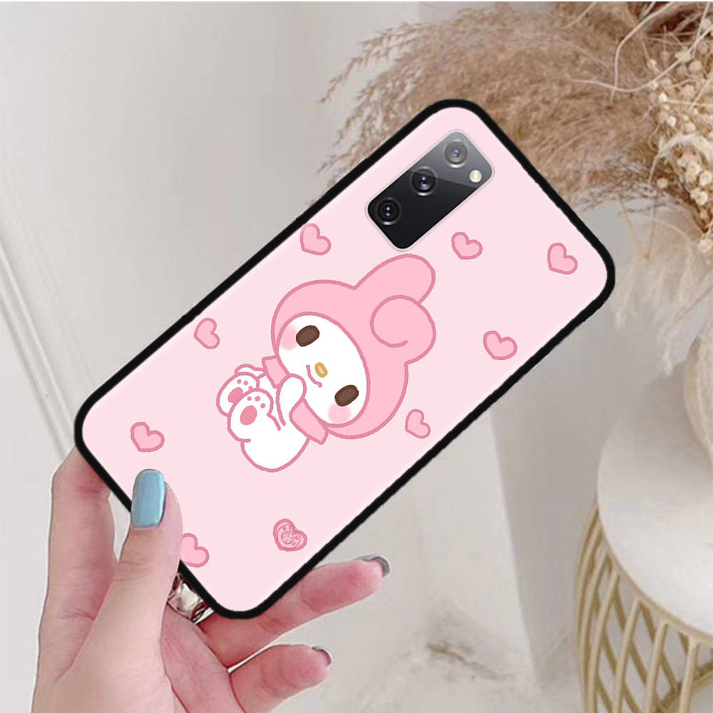 Black Case for Xiaomi Poco X6 X4 M5 M6 F5 F6 C65 C55 C50 C51 C40 Pro Redmi 14C A3X 13C 12C 11T 10A 9C Note 7 6 8A Plus L-2 My Melody