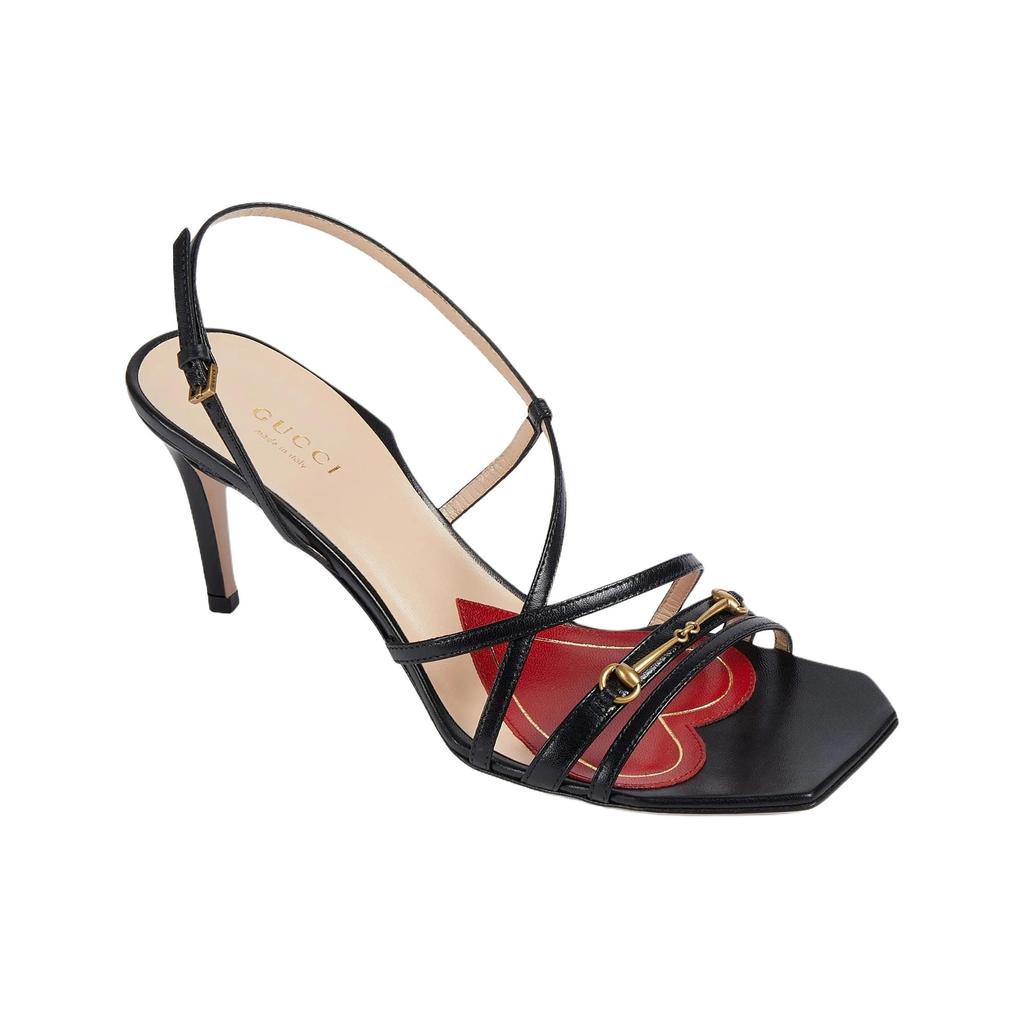 Gucci One Strap Sandals Women's Black 695214 C9D00 1000
