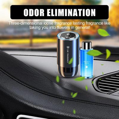 Öl Auto Diffusor Intelligenter Öl Auto Diffusor Einstellbare Konzentration 50ml Öl Diffusor Wiederaufladbarer Auto Duft Diffusor