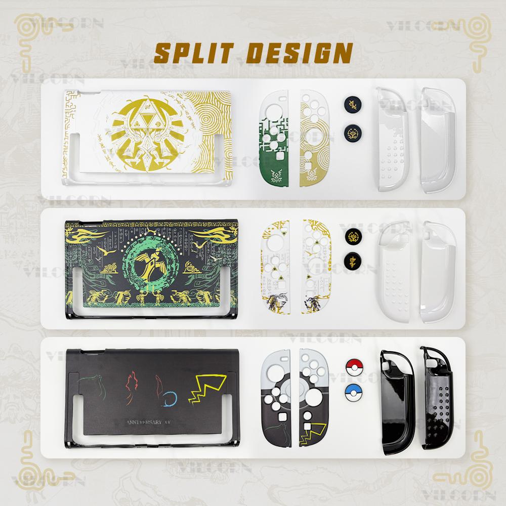 Protective Hard Case For Nintendo Switch 2 Split Protection Case for Switch2 Console JoyCon Base Case for NS2 Accessories