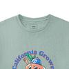 Vans Tee Ss Comfortable Cartoon Letter Print Round Neck Moisture Wicking Short Sleeve T-Shirt Unisex T-Shirts Green VN0002E3YM2