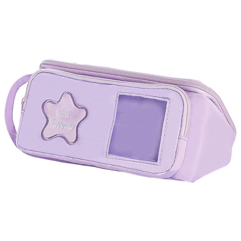 Handheld Korean Pencil Case Multilayer Ins Pencil Pouch Y2K Star Stationery Bag  Stationery Holder