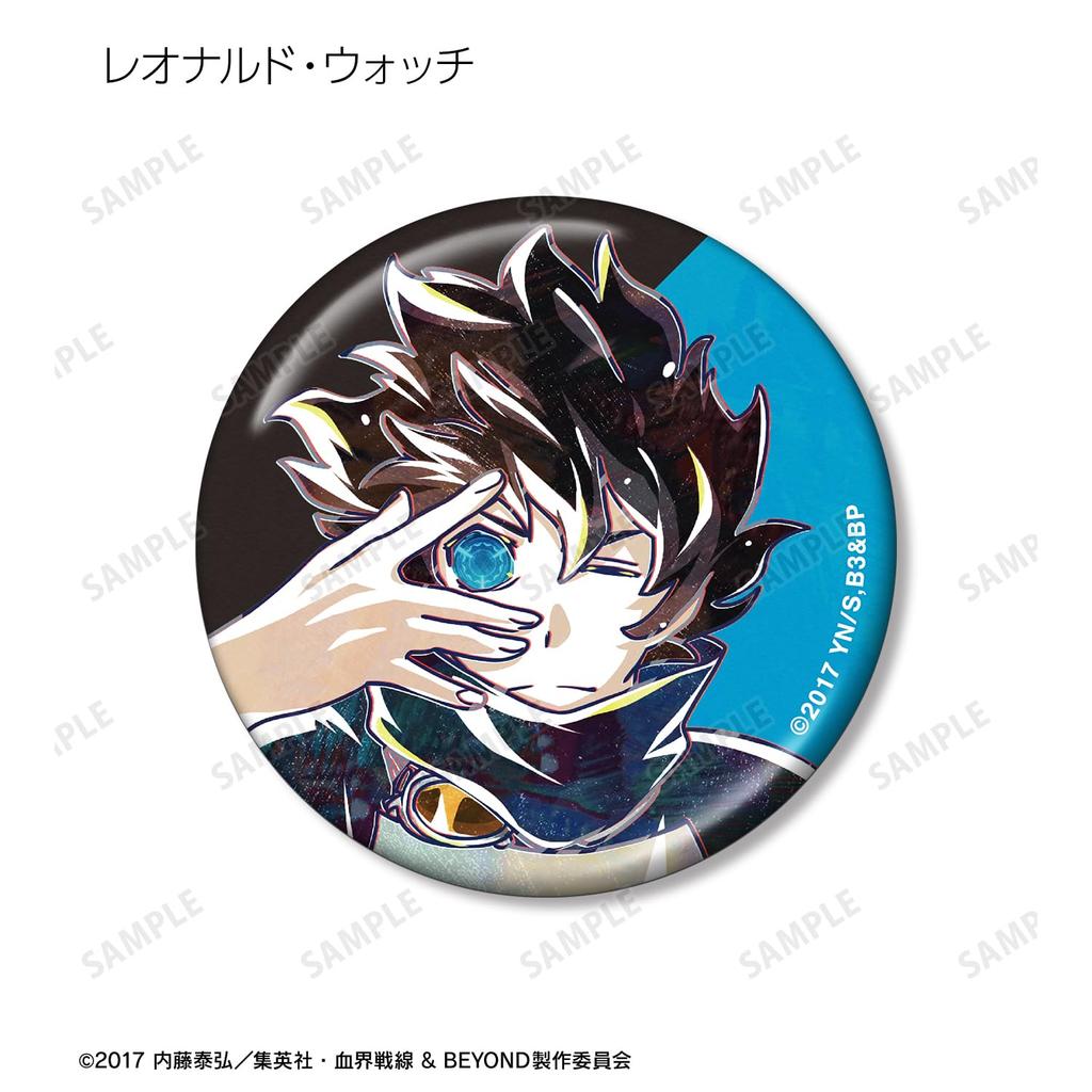 TV Anime Blockade Battlefront Trading Ani Art 4th Edition Metallic Can Badge Box of 10 "Blood & Beyond"