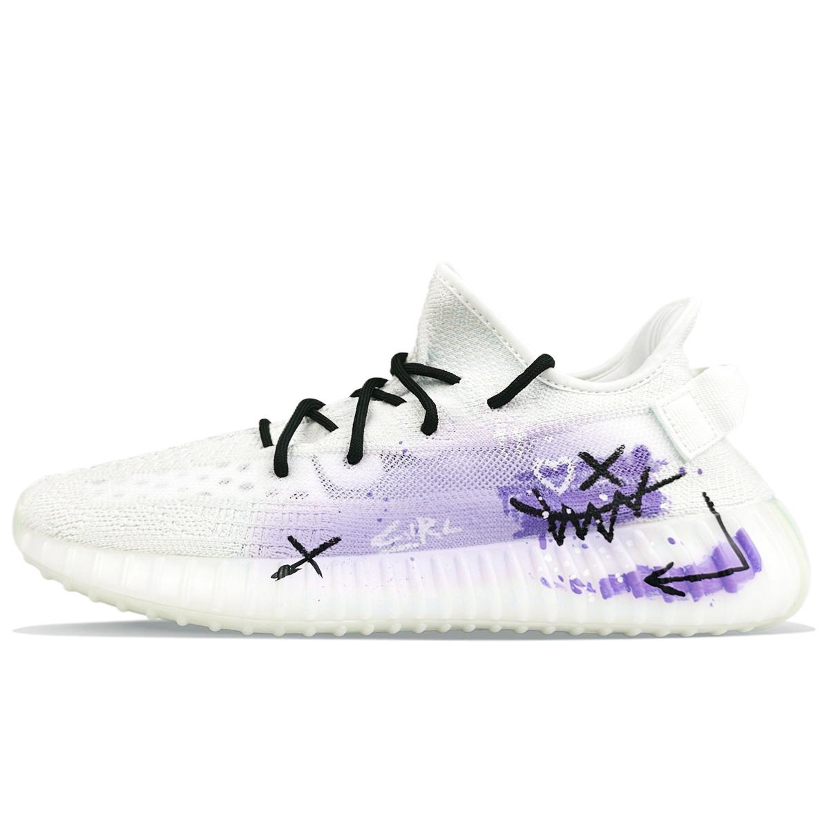 

Adidas Originals Yeezy Boost 350 V2 Abrasion Resistant Abrasion Resistant Low top Casual Shoes Unisex White HQ6316(Team373-) 36⅔