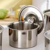 Debo 12CM Stainless Steel Condiment Pot with Lid