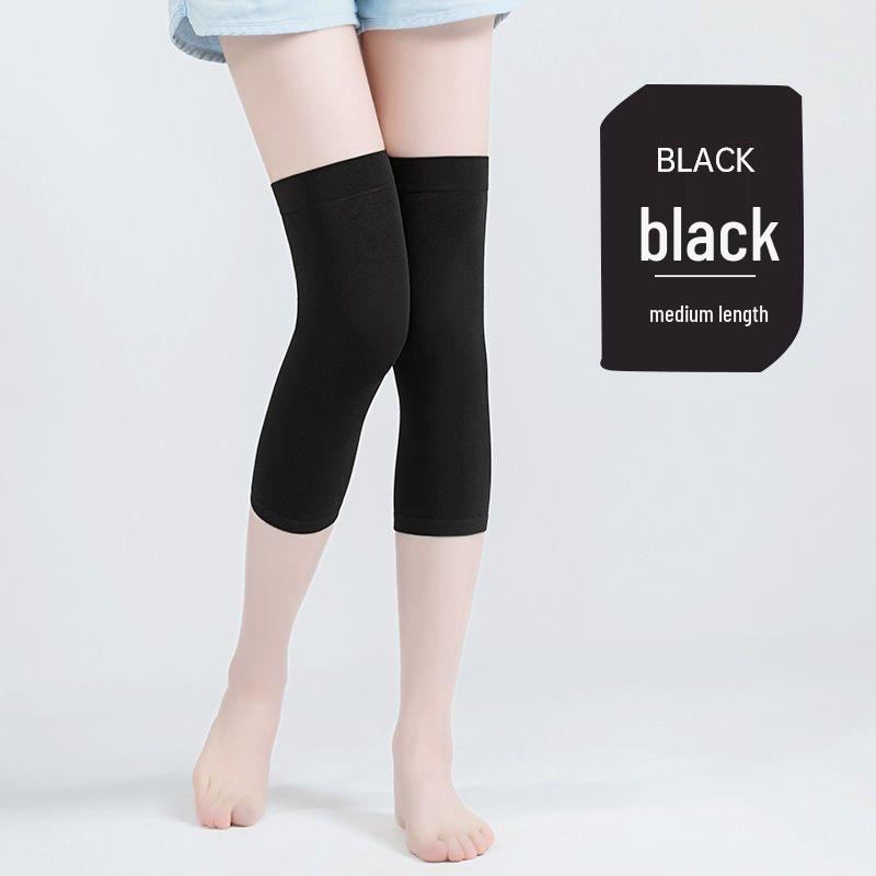 

Летние хлопковые наколенники удлиненные: Тонкие, теплые гетры для холодных ног и спортивной защиты в помещениях с кондиционером L (130-150 jin)