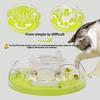 Pet Cat Food Slow Feeder Jungle Design Puppy Anti Slip Treat Dispensing Toy Bowl Puzzle Slow Feeder Tray Pets Supplies