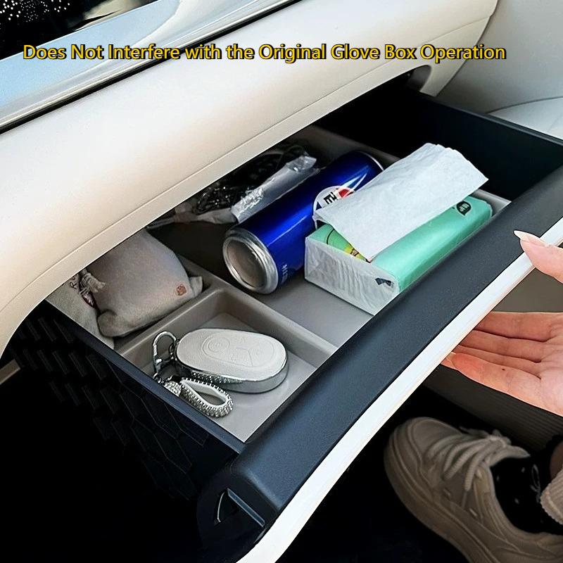 For Geely EX2 Proton eMAS 5 2025 2026 Co Pilot Glove Box Drawer Storage Organizer Interior Accessories