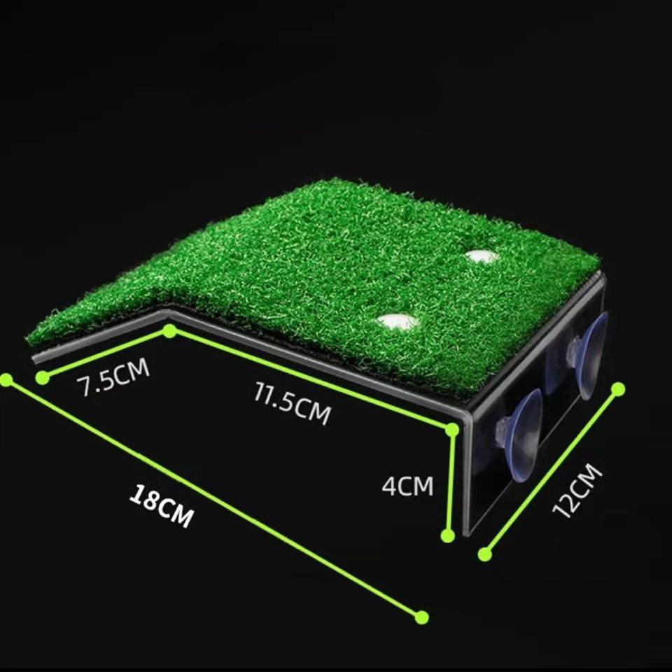 

Розмір S/M/L Платформа для черепах Плавуча Декорація Тераси Трава Пандус Місце для відпочинку рептилій Моховий острів Аксесуари для акваріума Декор для середовища