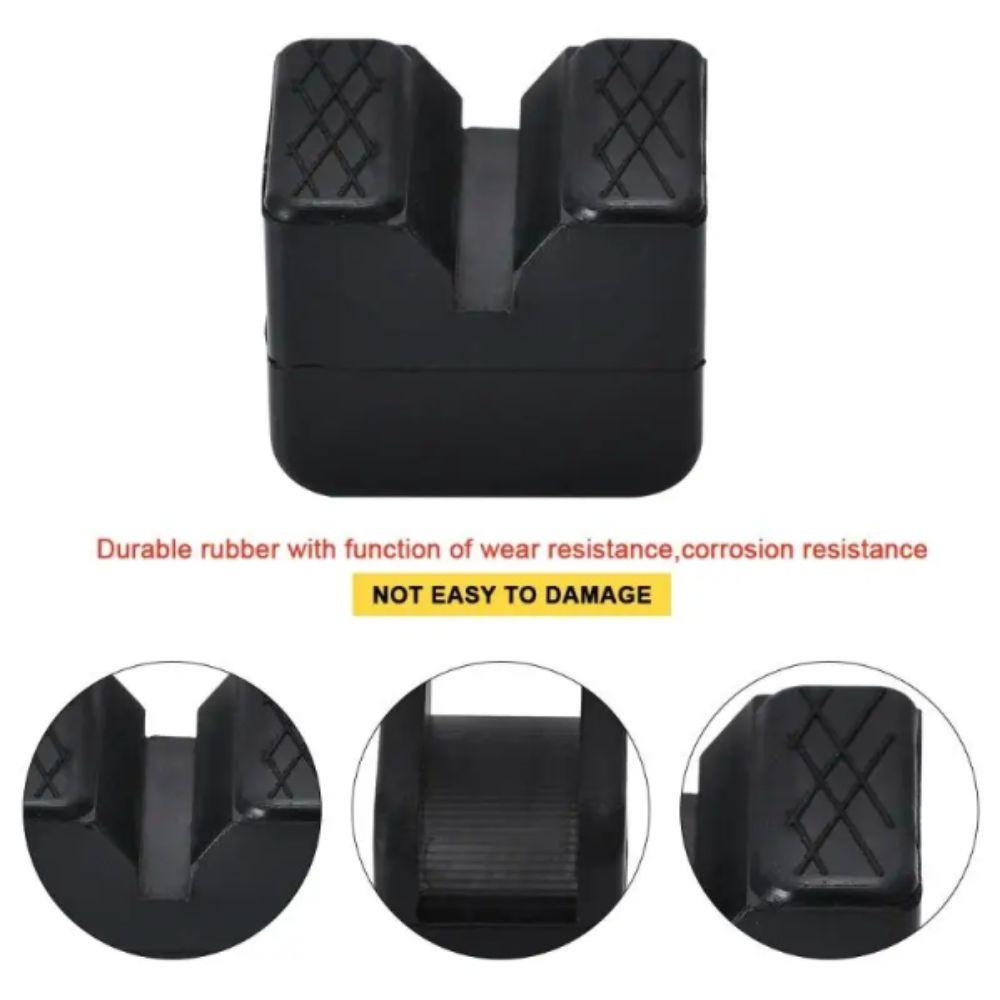 Rubber Support Pad Universal Lift Adapter Anti Slip Slotted Adapter Car Maintenance