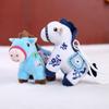 1Pcs 14Cm Lifelike Animal Simulation Stuffed Pony Doll Bag Decor Cute Mini Embroidered Colorful Horse Pendant Keychian Plush Toy