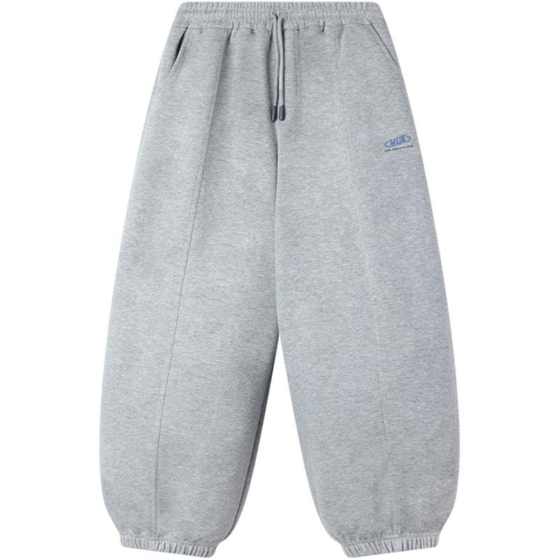 Mucmukn Boys  Baseball Club Embroidered Knit Sports Pants 130CM