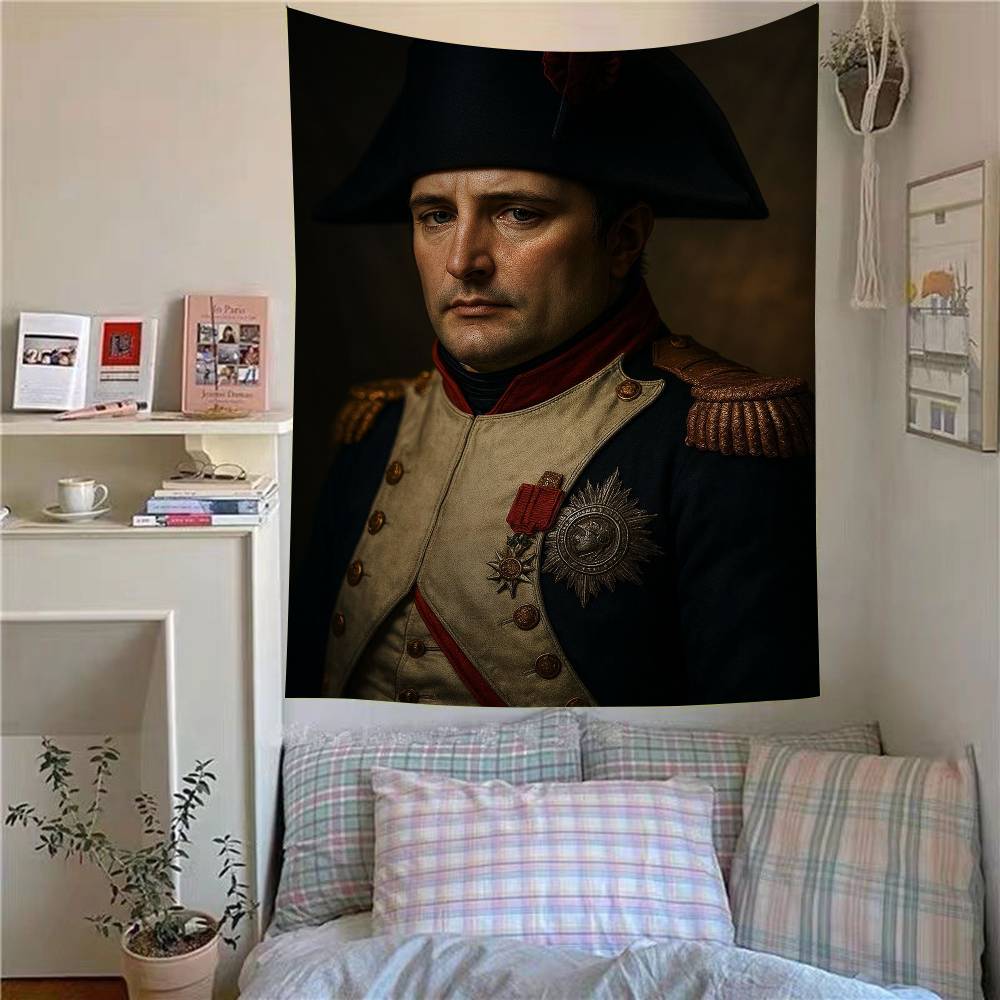 Napoleon Bonaparte Art Anime Tapestry Hanging Tarot Hippie Wall Rugs Dorm Home Decor