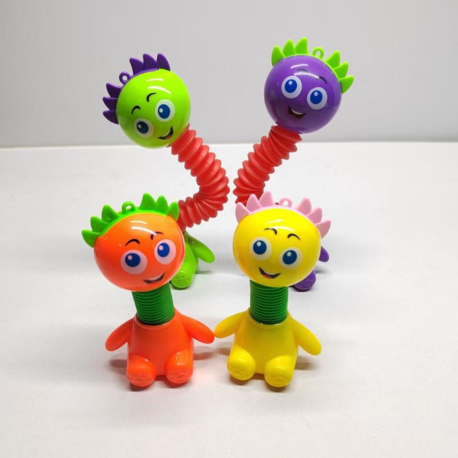 Decompression Variety Telescopic Tube Educational Stupid Rabbit Creative Small Ornament Maternal And Infant Gifts Children'S Toys