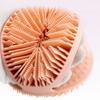 Portable Hand-operated Bath Brush Double-sided Massage Brush Silicone Bath Brush  Bathroom