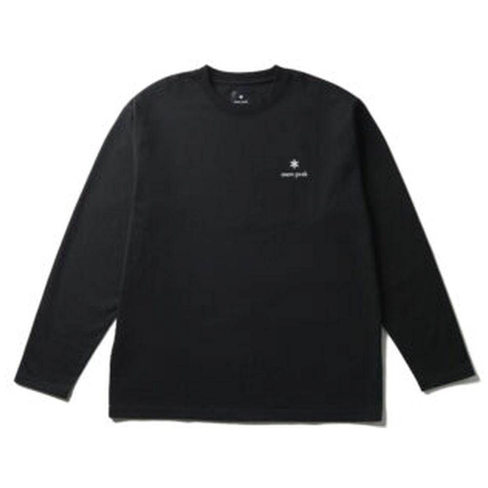Snow Peak L S T ShirT New STandard Logo bLack nSd TS 25au005 [m Size]