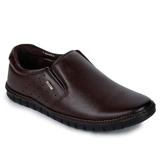 Liberty Mens BM-2 Brown Uniform Dress Shoe