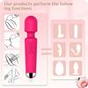 Vibrator Wand,Adult Sex toy Wand, G Spot Dildo, Clit Vibrator, Sex Vibrators,Clitoris Stimulation,with 8 Speeds & 20 Patterns, Quiet,Fully Waterproof