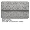 Absorbent Bathroom Mat Fluffy Doormat Foot Drying Mat Slip Resistant Backing