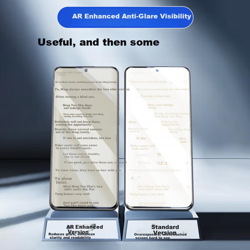 Anti-Reflective Ceramic Screen Protector for Honor Magic8 Pro/Porsche RSR Full Adhesive Ceramic Film Non-Tempered Eye Protection Dust Removal Film