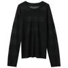 Sancai 2025 Autumn Sheer Knit Pullover
