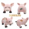 Adorable Slumberland Pig Plush Toy Soft Stuffed Animal Dolls For Kids And Babies
