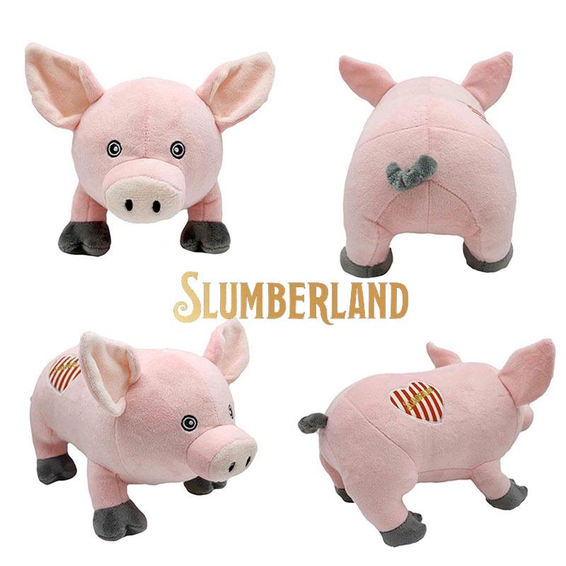 Adorable Slumberland Pig Plush Toy Soft Stuffed Animal Dolls For Kids And Babies