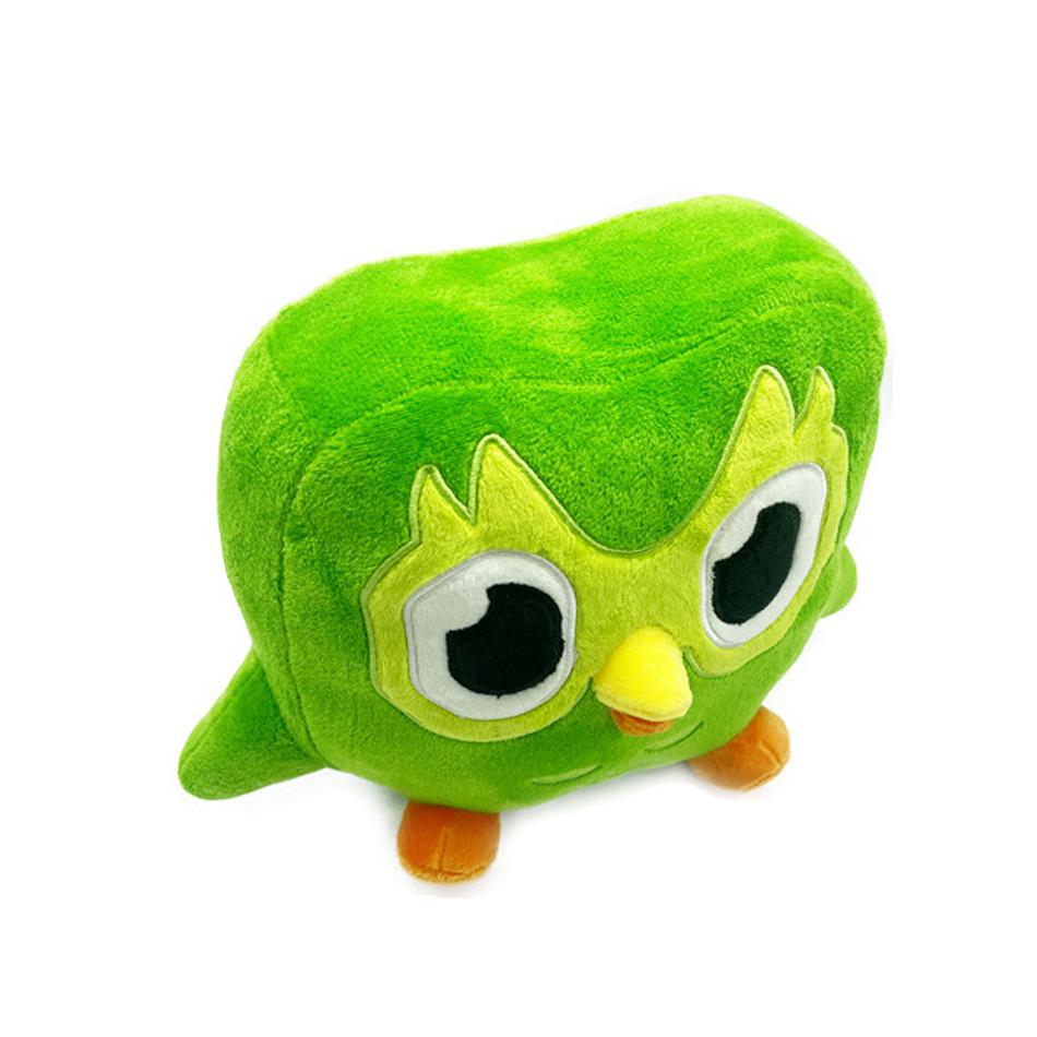20cm Lovely Green Duo Plushie of Duo The Owl Cartoon Anime Plush Toy Soft Stuffed Animal Plushie Dolls Children Birthday Gift