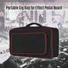 Rockhouse Portable Handheld Gig Bag Abrasion Proof Thicken Fabric Pedalboard Carry Bag Large Size Guitar Pedal Board