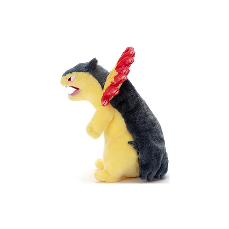 Takara Tomy Arts Pokémon I Choose You! Plush Toy, Typhlosion, Approx. 26cm Wide