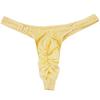 Pánské módní sexy spodní prádlo Elastická T-Back Prodyšná tanga s přezkou