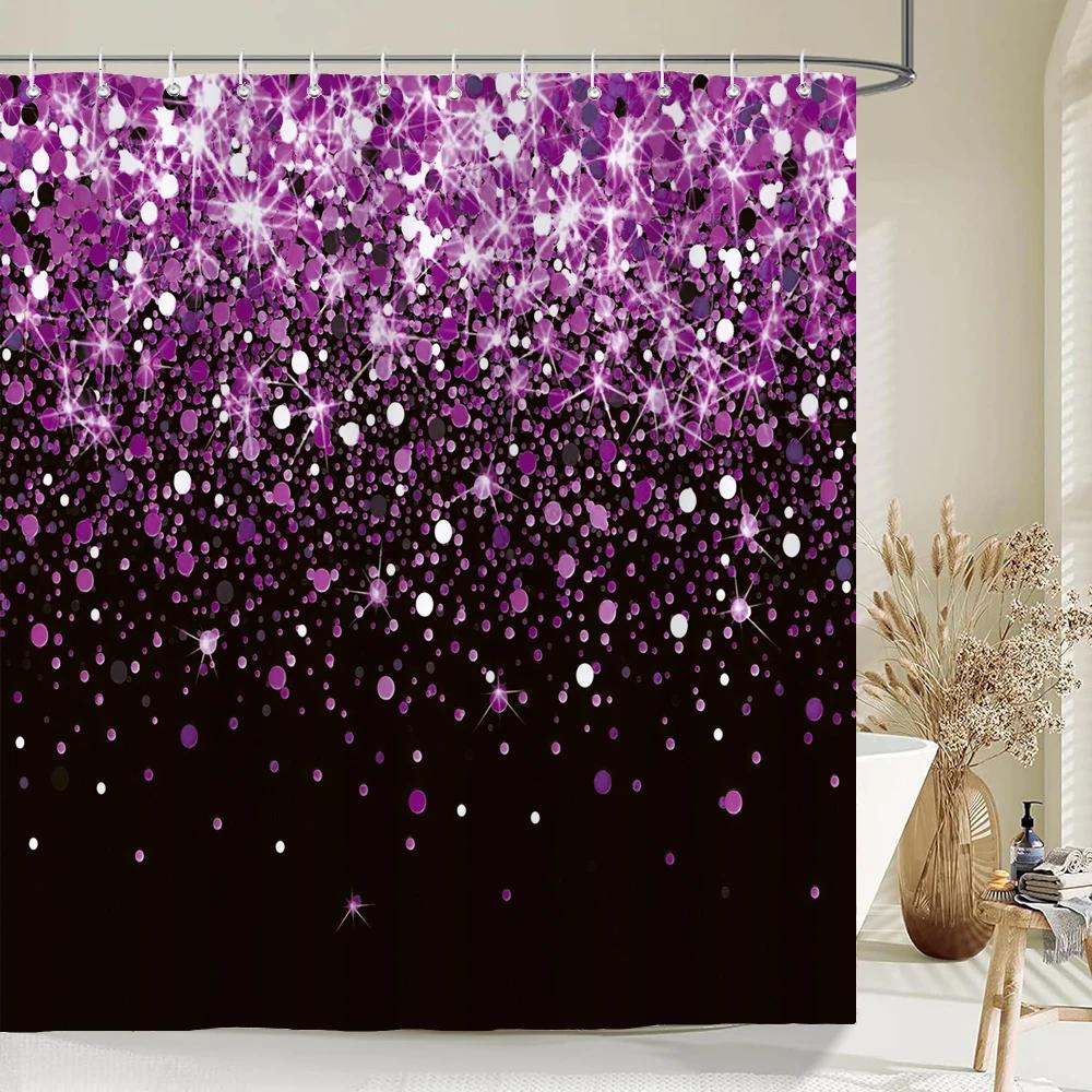 Home shower curtains for bathroom waterproof fabric Nordic style Color love Leopard pattern bathroom Curtains shower curtain