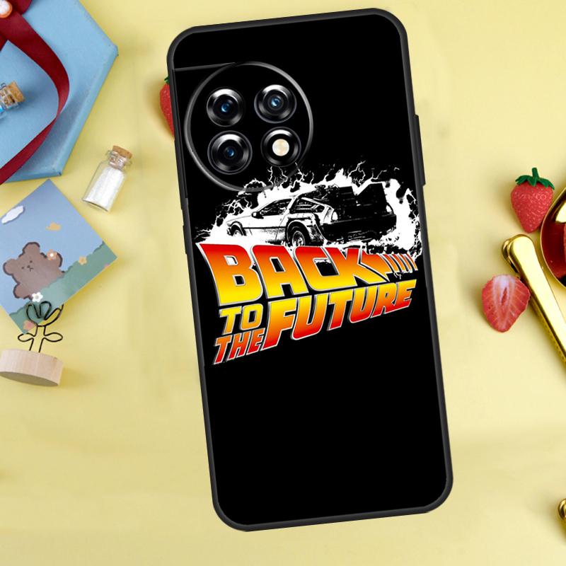 Back to the Future Cool Cover For OnePlus 13 13R 12 12R 11 10 Pro 8T 10T OnePlus Nord 4 CE 2 3 Lite N30 N20 N10 Case